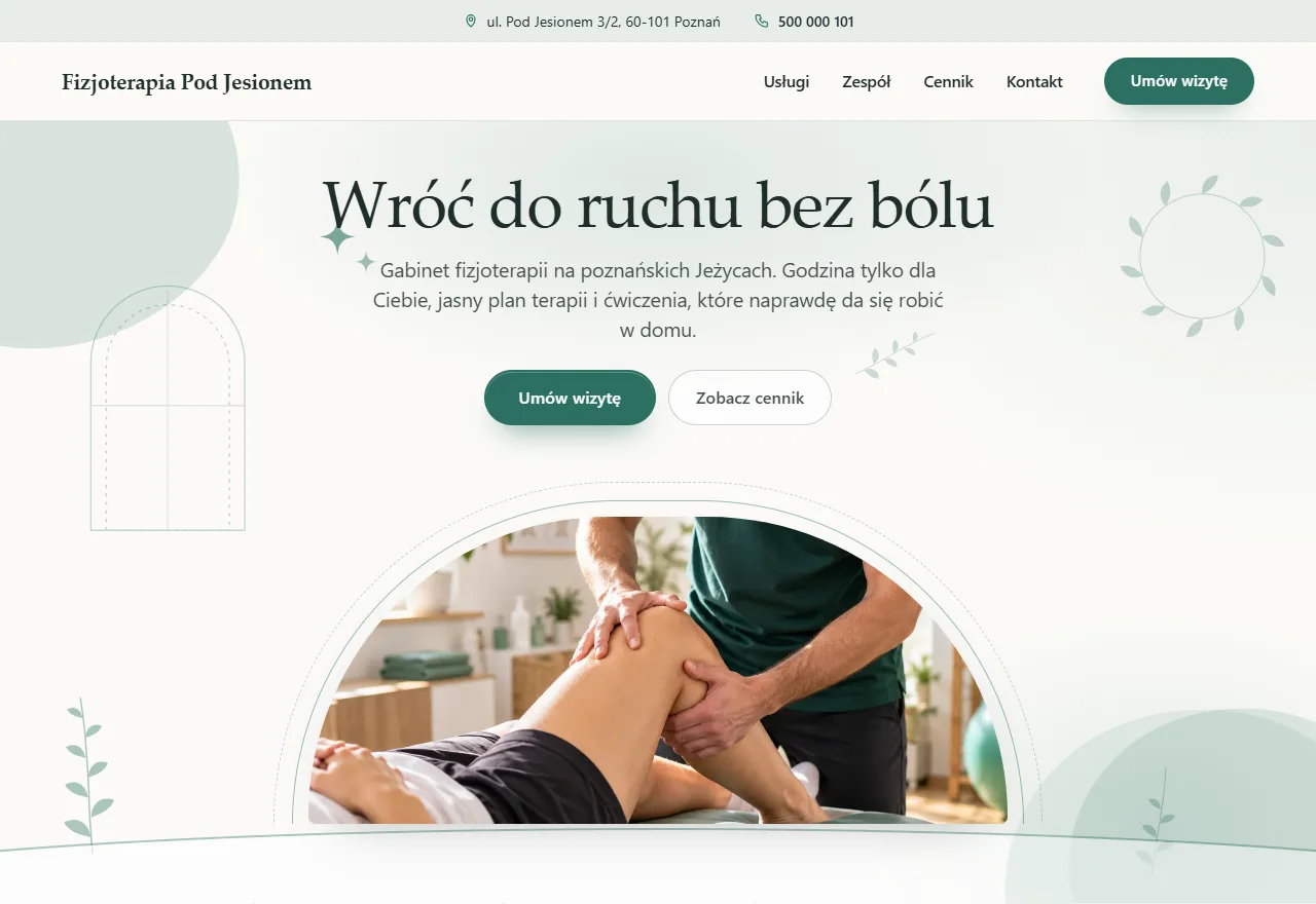 Szablon Gabinet na komputerze