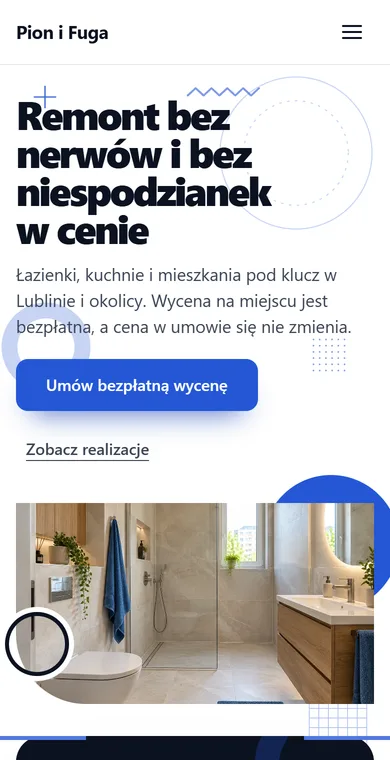 Szablon Prosty na telefonie